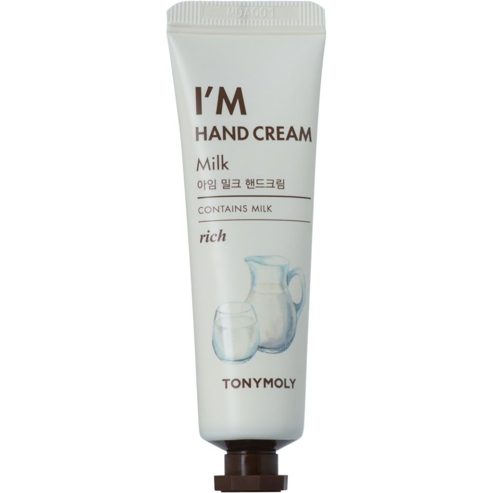 Крем для рук Tony Moly I'm Milk Hand Cream Milk с экстрактом молочного протеина 30 мл Южная Корея