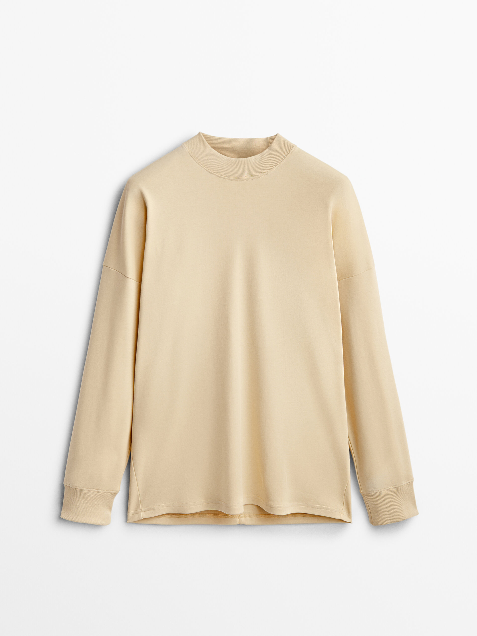 

Свитшот женский Massimo Dutti 06882905958 бежевый S, 06882905958