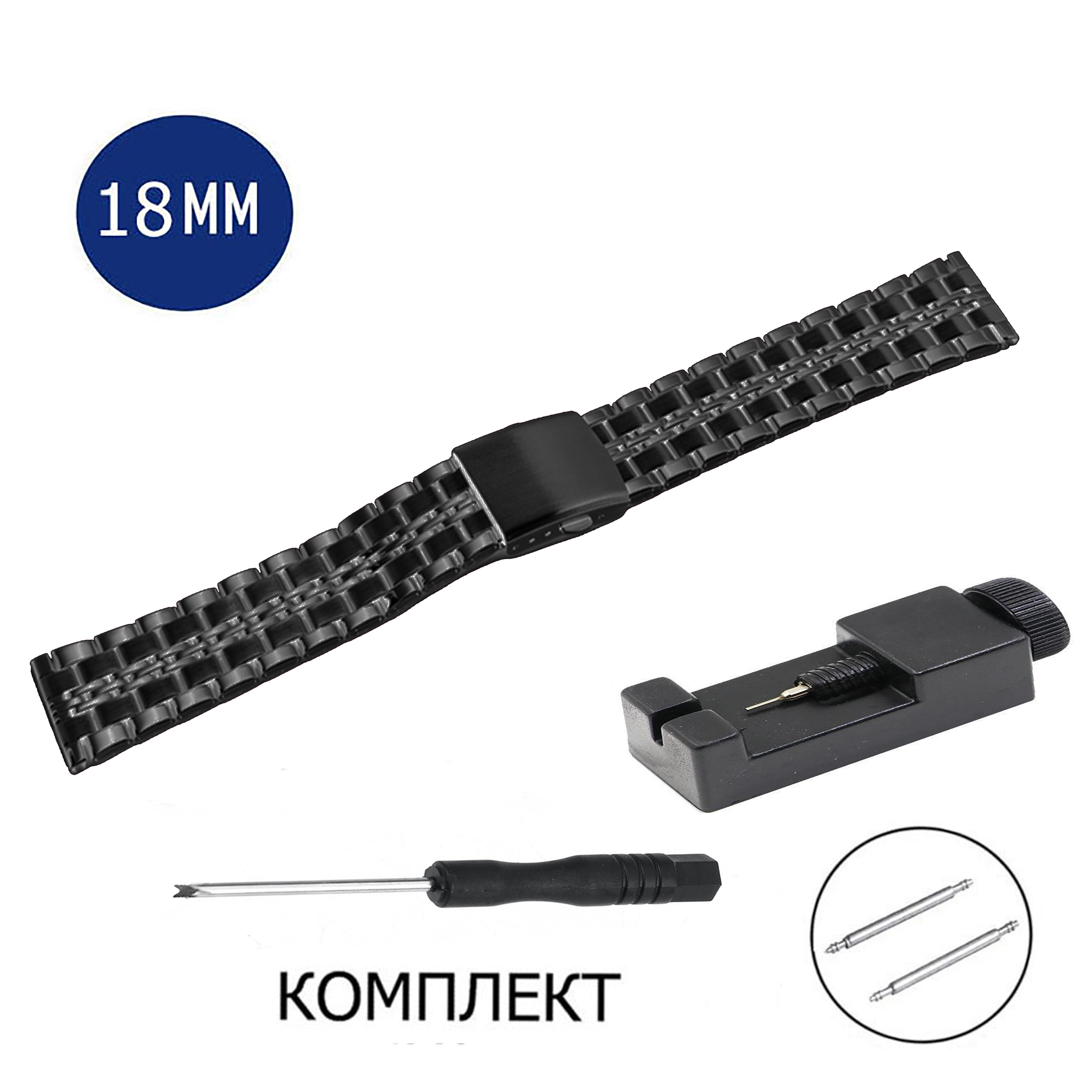 

Браслет унисекс Axiver LE-SP18-9 черный, LE-SP18-9