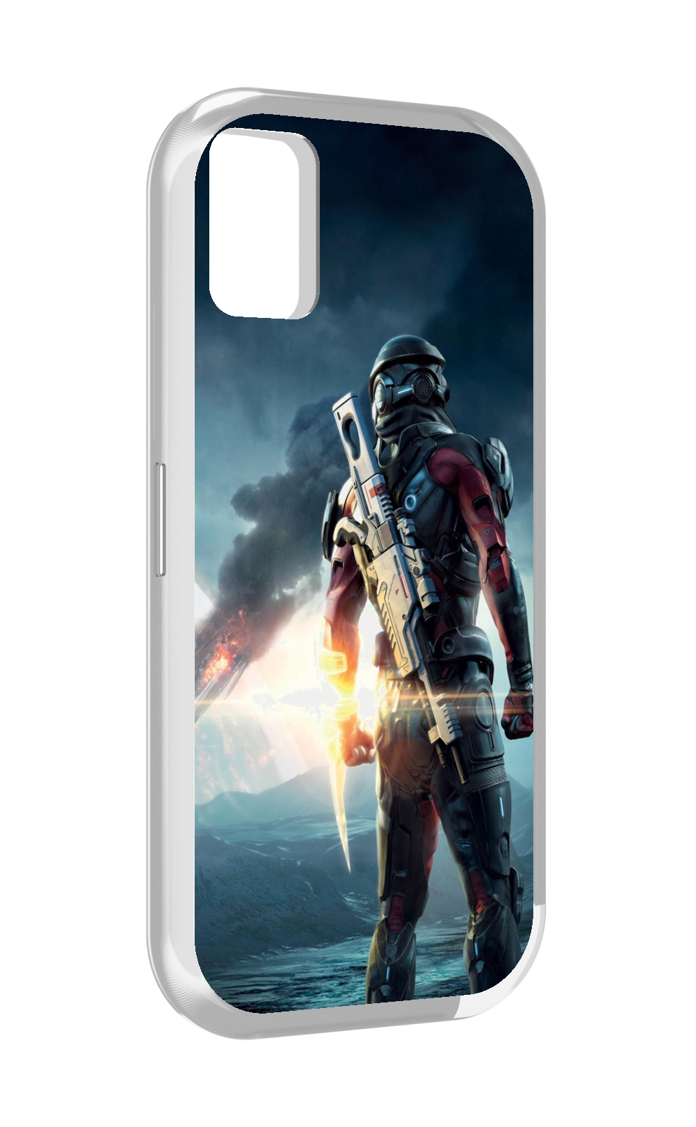 

Чехол MyPads Mass Effect Andromeda Ryder для UMIDIGI A11, Прозрачный, Tocco