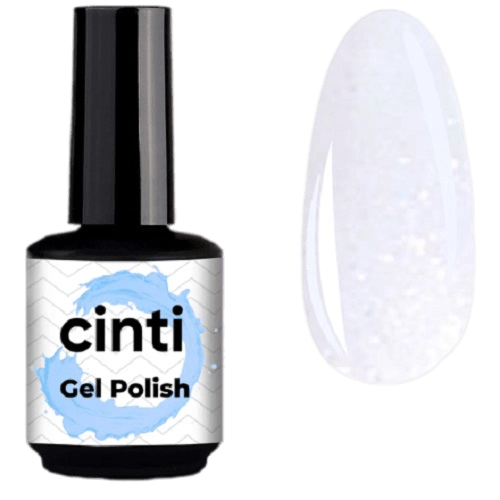 

Гель-лак для ногтей Cinti жемчужный №015 8 мл, Белый