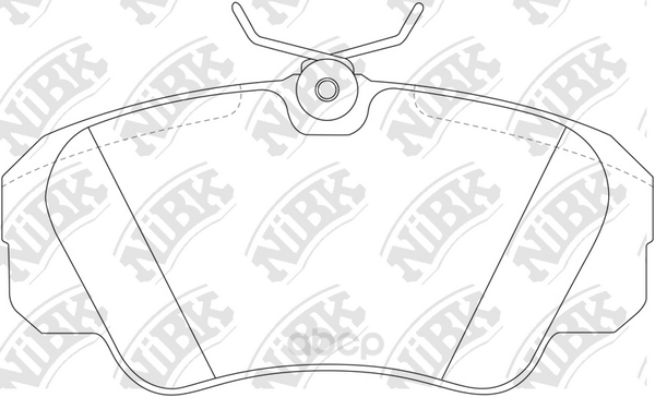 

Колодки тормозные NiBK передние pn0022