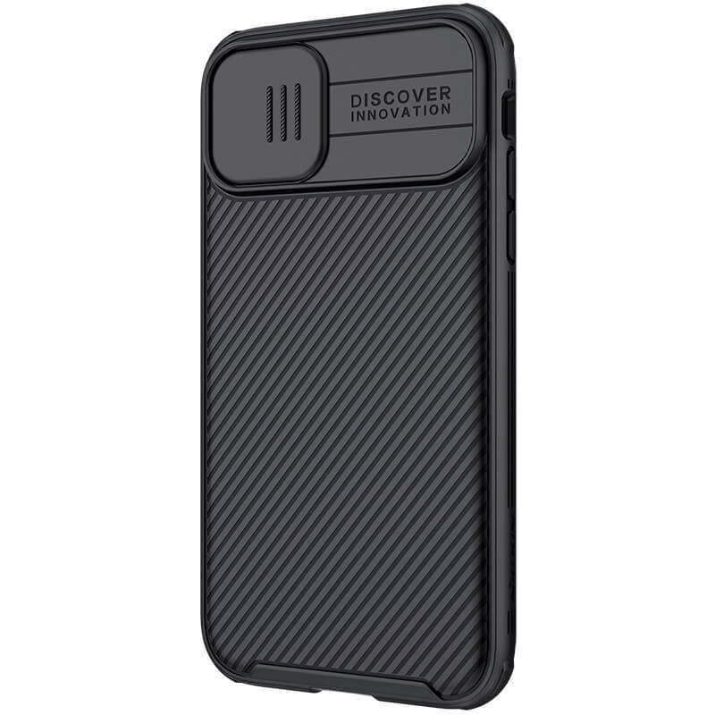 фото Накладка nillkin camshield pro case с защитой камеры для iphone 11 (черный)