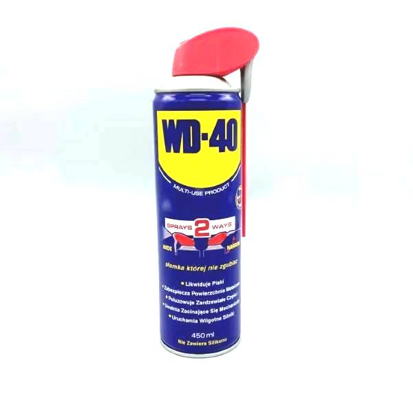 Универсальная смазка WD-40 проникающая 450 мл., аэрозоль с носиком, жидкий ключ