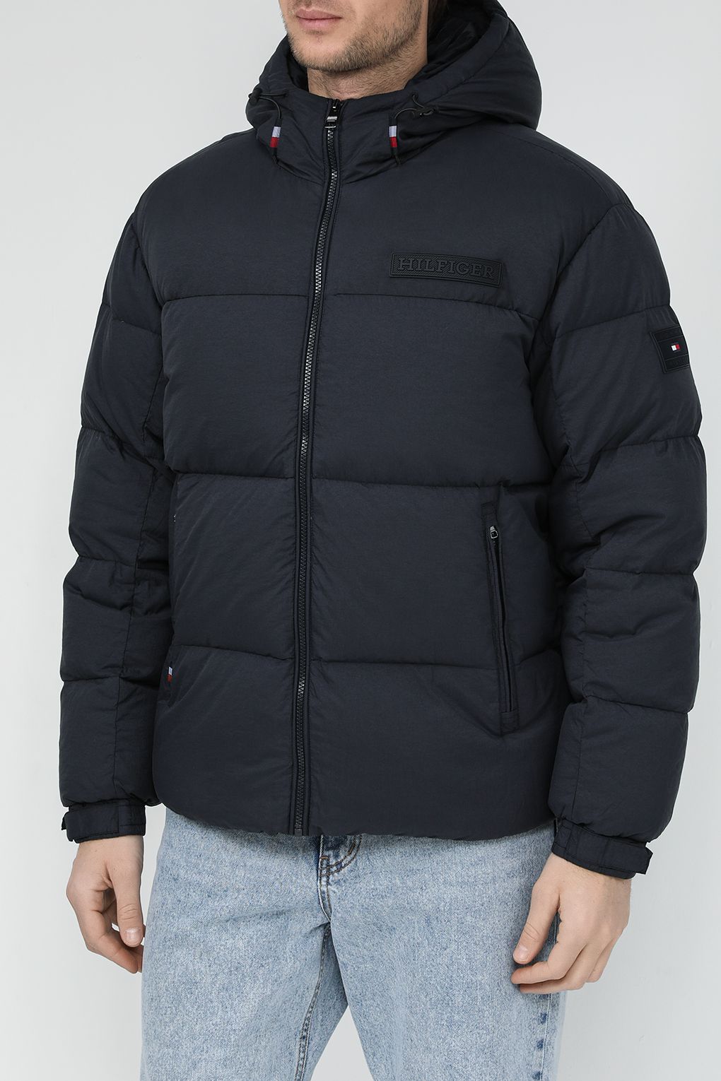 

Куртка мужская Tommy Hilfiger MW0MW32786 синяя S, Синий, MW0MW32786