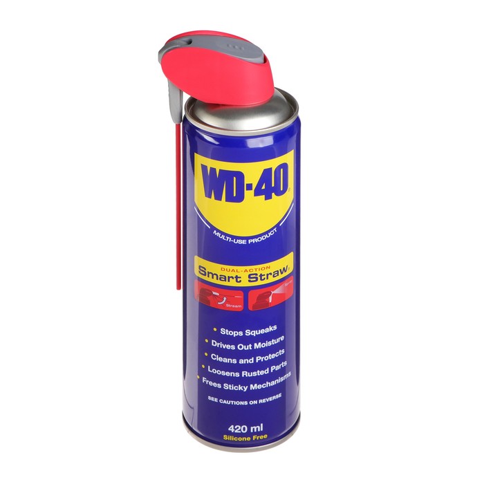 Универсальная смазка проникающая WD-40 420 мл аэрозоль с носиком 2329₽