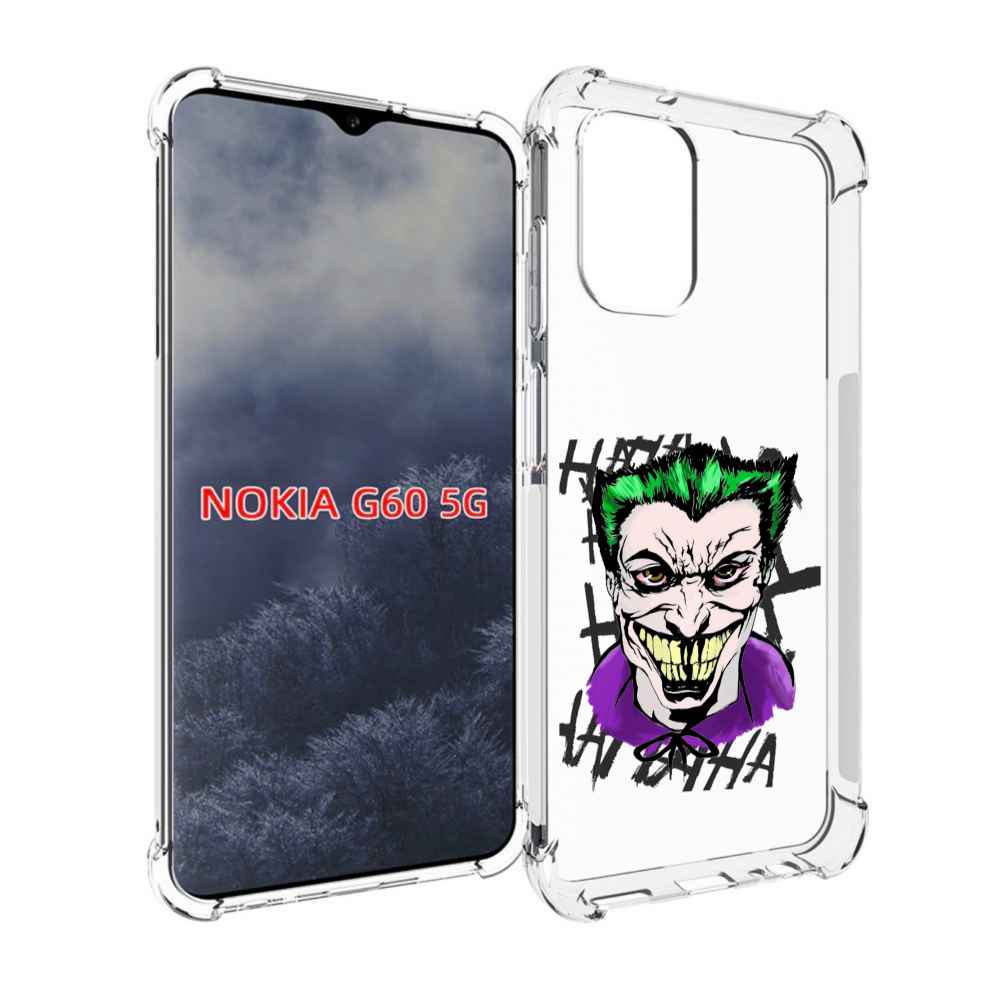 

Чехол MyPads Джокер-крейзи для Nokia G60 5G, Прозрачный, Tocco