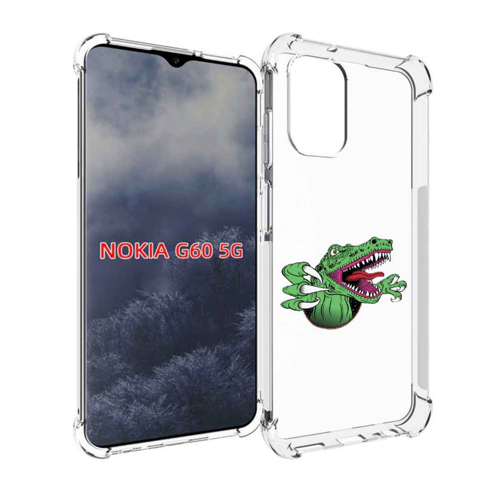 

Чехол MyPads Динозавр для Nokia G60 5G, Прозрачный, Tocco