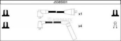 Высоковольт. Провода Ком/Кт NIPPARTS j5385001