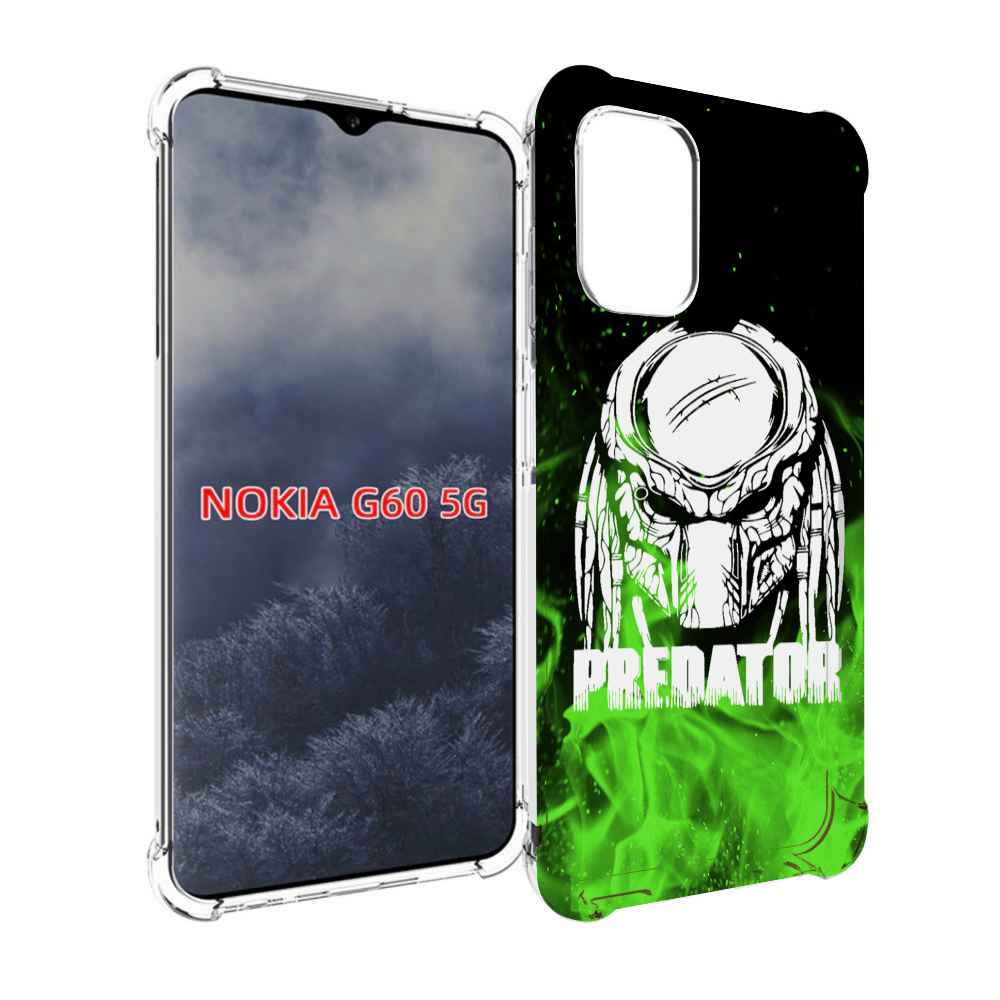 

Чехол MyPads Знак-хищника для Nokia G60 5G, Прозрачный, Tocco