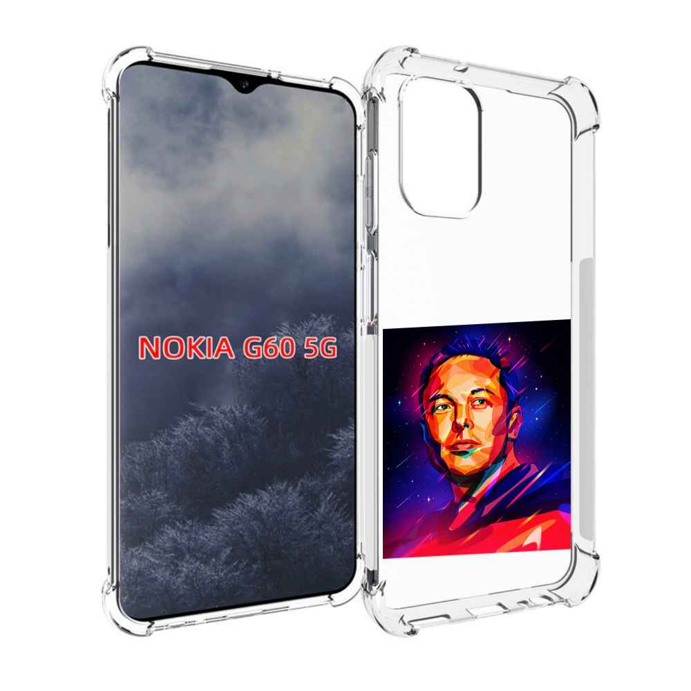 

Чехол MyPads Илон-Маск для Nokia G60 5G, Прозрачный, Tocco