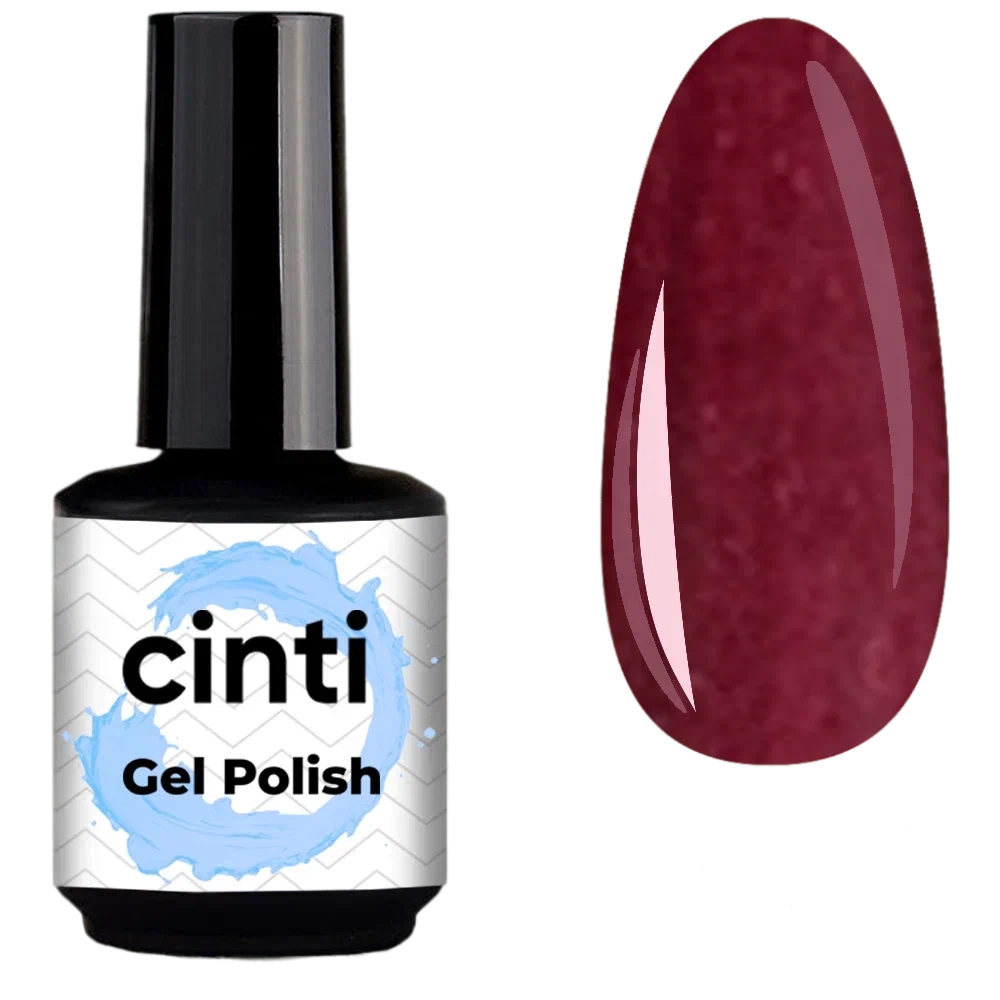 

Гель-лак для ногтей Cinti ягодно-малиновый №066 8 мл, Розовый