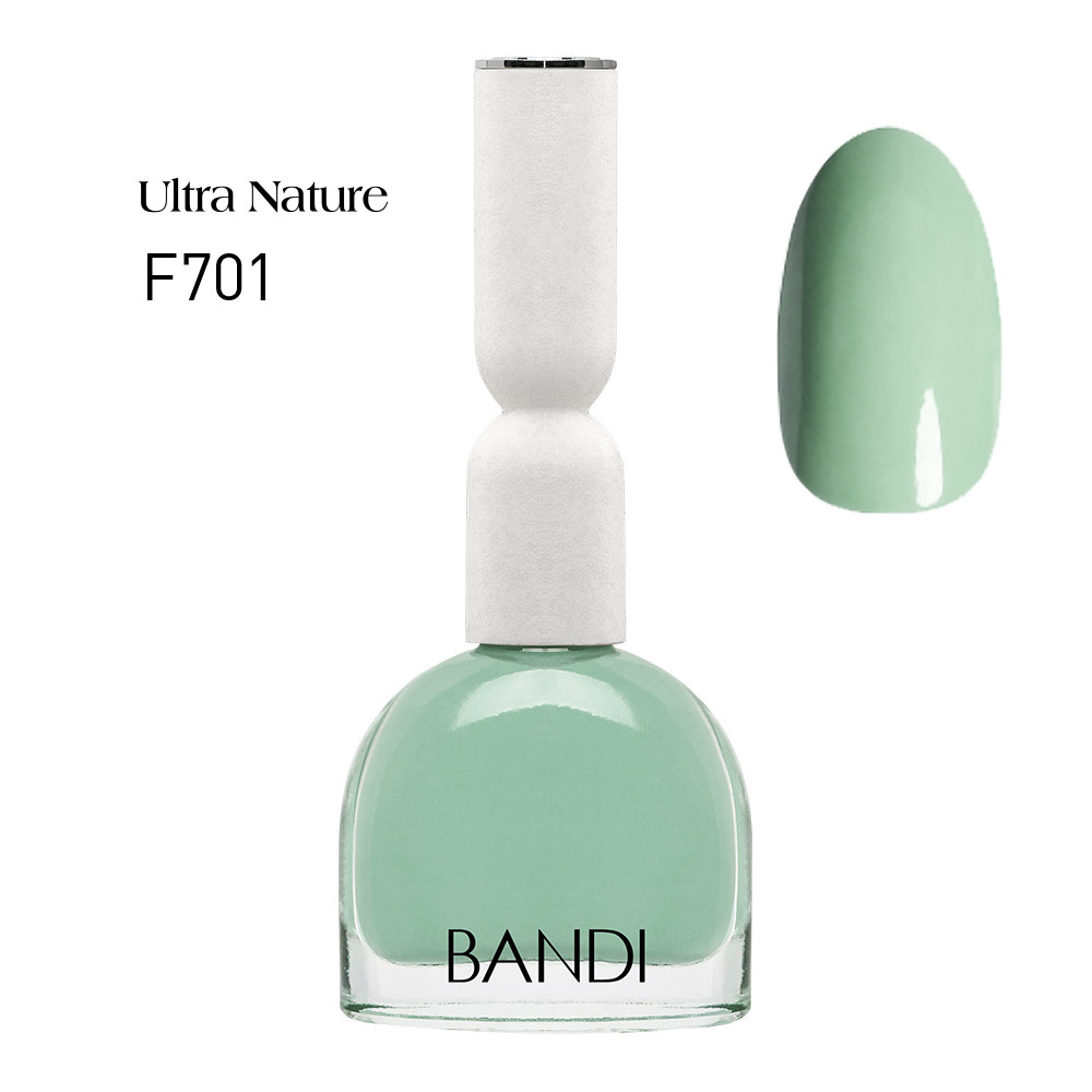 Лак для ногтей BANDI Ultra Nature, Light Mint, F701s, 10 мл