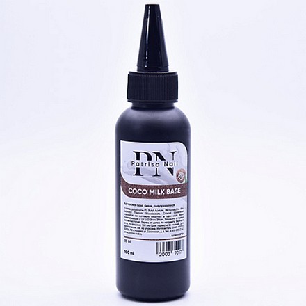 

База для гель-лака Patrisa Nail Coco milk base камуфлирующая, молочная, 100 мл