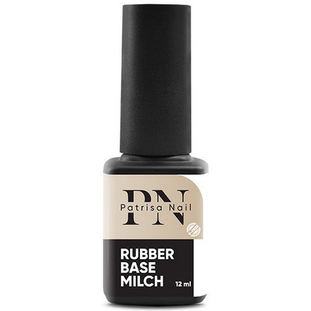 фото База для гель-лака patrisa nail rubber milch камуфлирующая, молочная, 12 мл