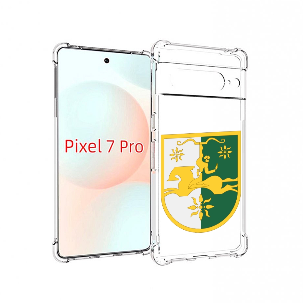 

Чехол Mypads Герб-Абхазии Для Google Pixel 7 Pro, Прозрачный, Tocco