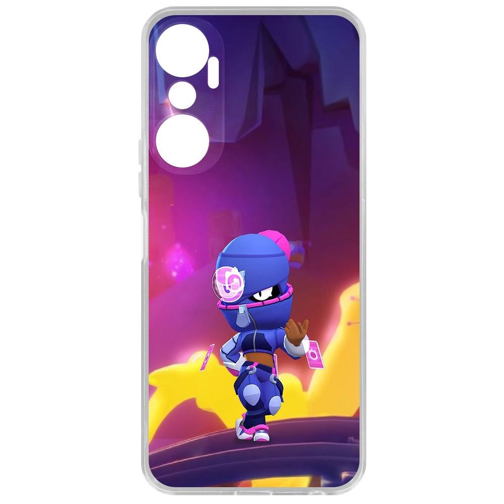 

Чехол-накладка Кейс Brawl Stars-Ниндзя Тара для Infinix Hot 20, Прозрачный
