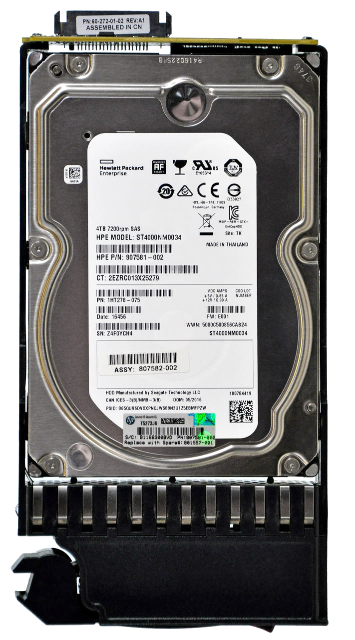 

Жесткий диск HP 801557-001 4 ТБ (801557-001), 801557-001