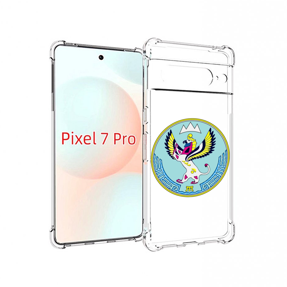 

Чехол Mypads Герб-АлтаиСкии-Краи Для Google Pixel 7 Pro, Прозрачный, Tocco