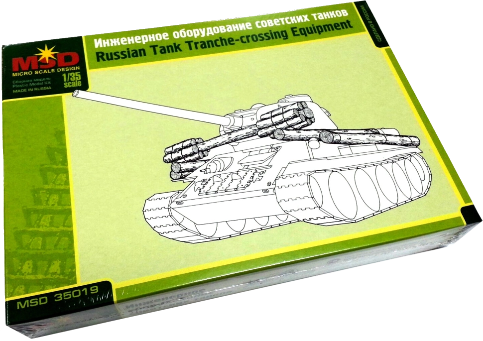 

Модель для сборки MSD Инженерное оборудование советских танков 1/35 35019
