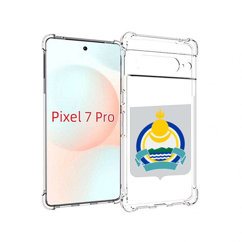 

Чехол Mypads Герб-Бурятия Для Google Pixel 7 Pro, Прозрачный, Tocco