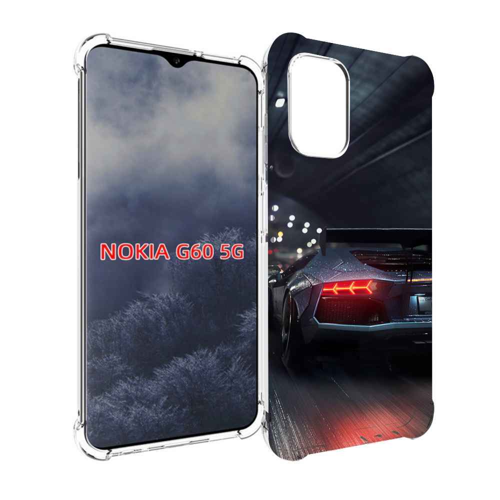 

Чехол MyPads Ламба мужской для Nokia G60 5G, Прозрачный, Tocco