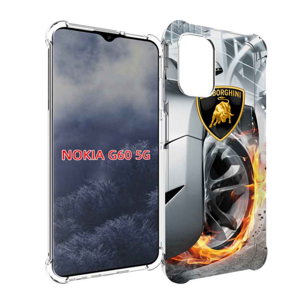 

Чехол MyPads Ламборгини мужской для Nokia G60 5G, Прозрачный, Tocco
