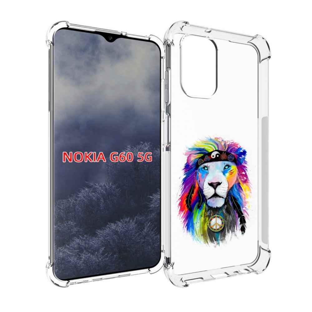 

Чехол MyPads Лев 3 для Nokia G60 5G, Прозрачный, Tocco