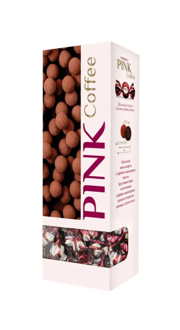 

Конфеты шоколадные Pink Coffee 163 г