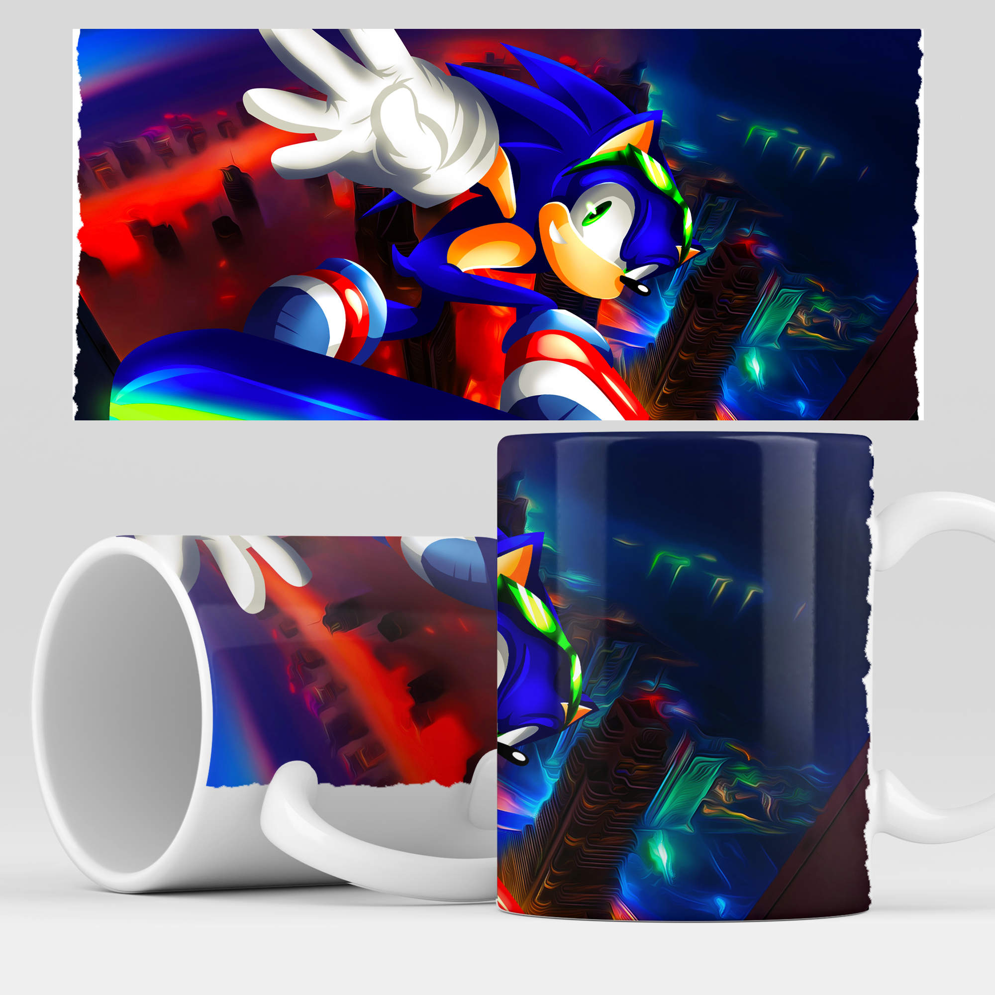 

Кружка RocketCup с принтом "Соник" Sonic, Sonic07