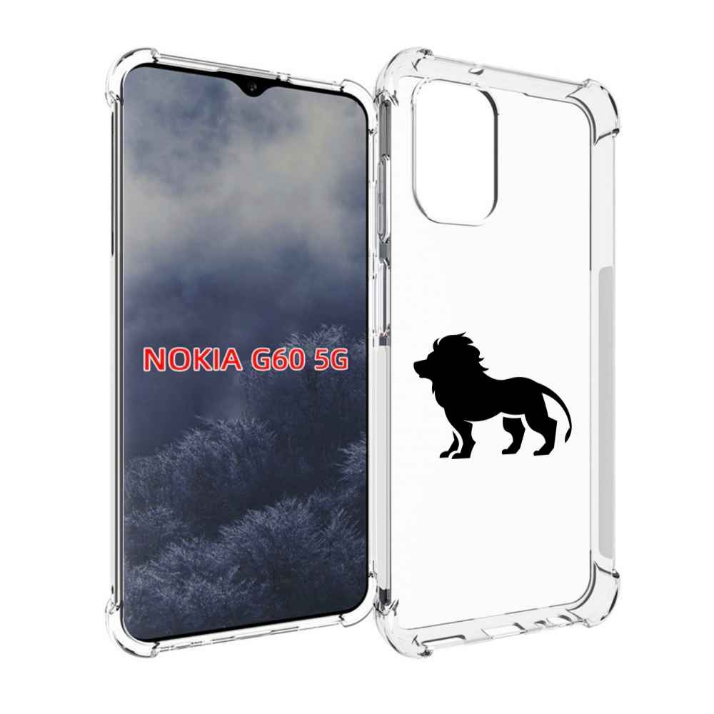 

Чехол MyPads Лев для Nokia G60 5G, Прозрачный, Tocco