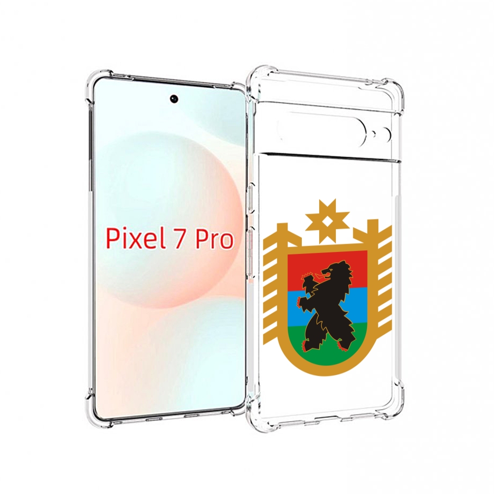 

Чехол Mypads Герб-Карелия-Петрозаводск Для Google Pixel 7 Pro, Прозрачный, Tocco