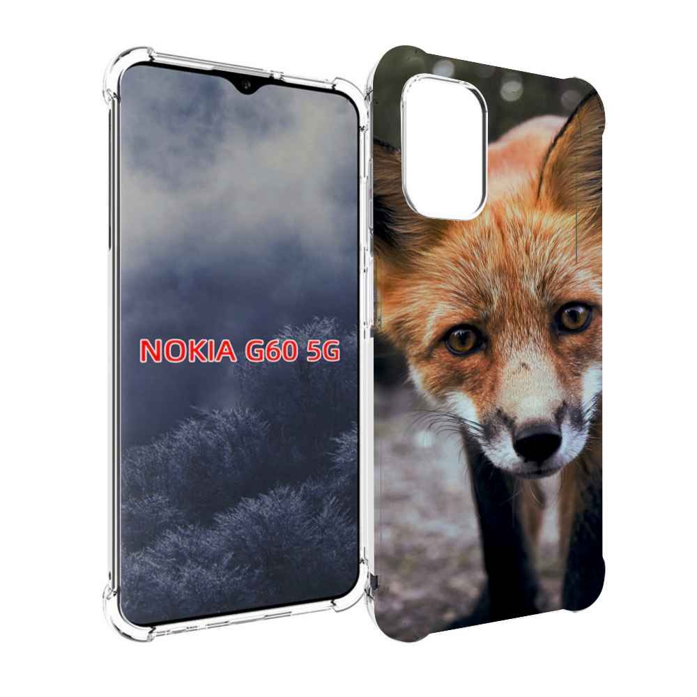 

Чехол MyPads Лисица для Nokia G60 5G, Прозрачный, Tocco