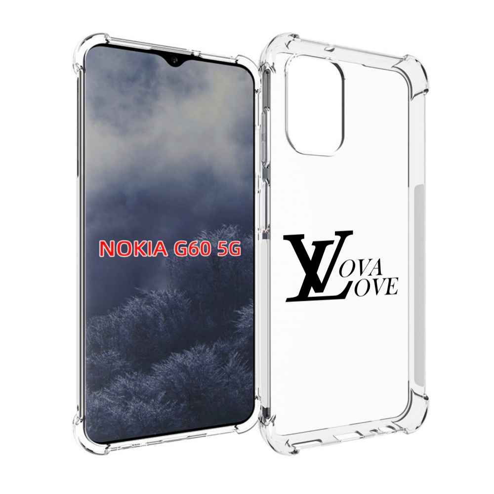 

Чехол MyPads Лова-лове для Nokia G60 5G, Прозрачный, Tocco
