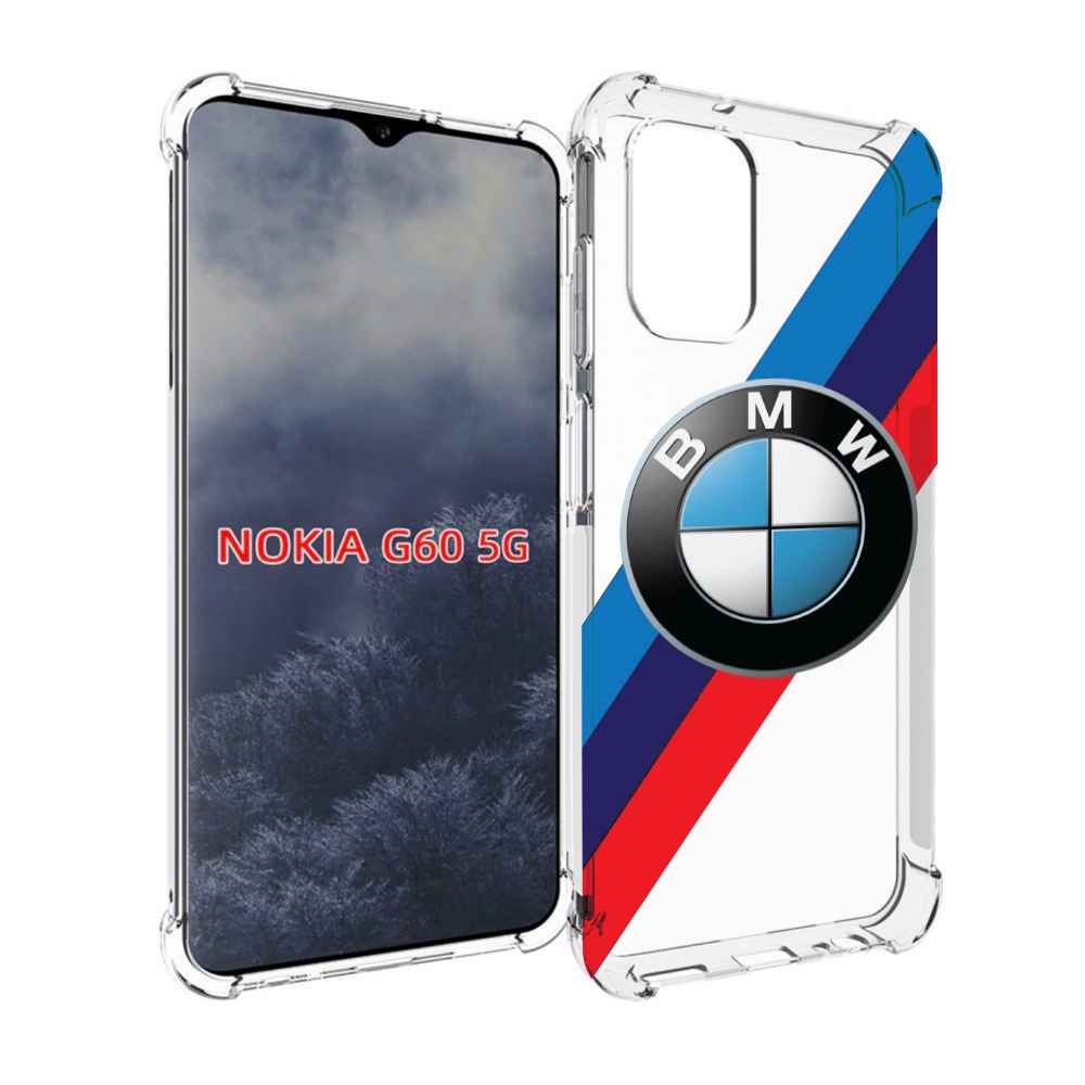 

Чехол MyPads Лого-BMW мужской для Nokia G60 5G, Прозрачный, Tocco