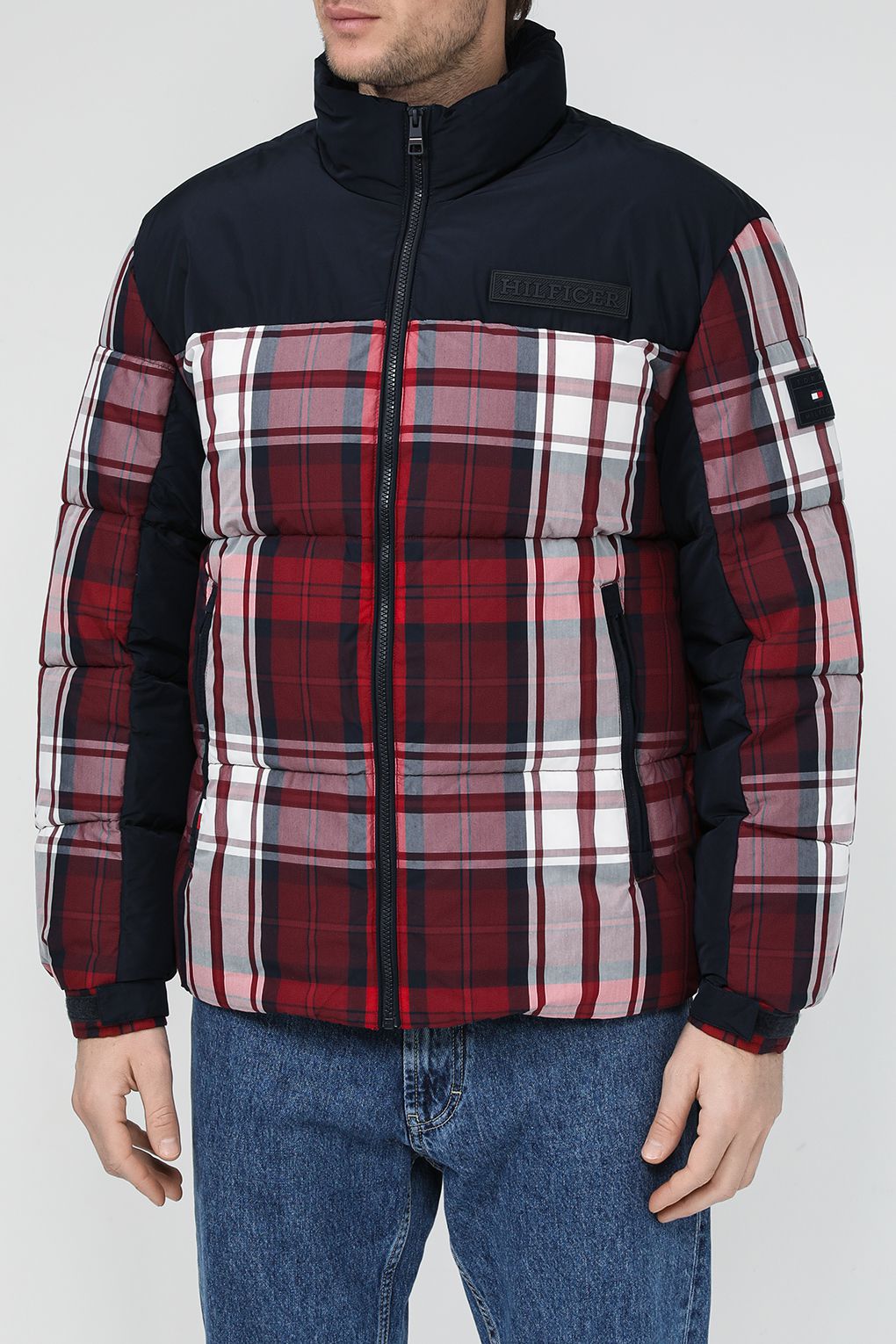 

Куртка мужская Tommy Hilfiger MW0MW33432 красная M, Красный, MW0MW33432