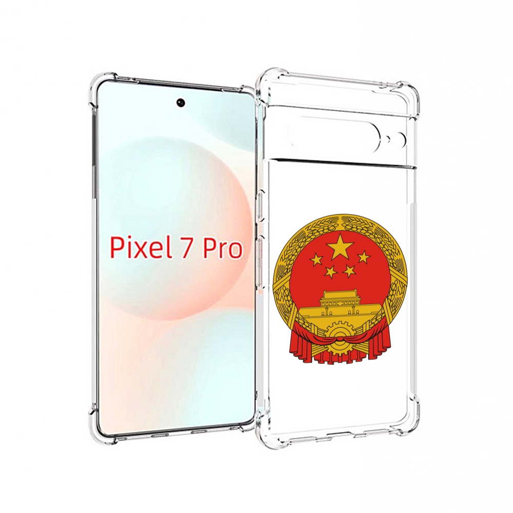 

Чехол Mypads Герб-Китаи Для Google Pixel 7 Pro, Прозрачный, Tocco