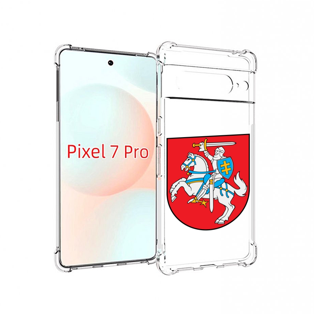 

Чехол Mypads Герб-Литва Для Google Pixel 7 Pro, Прозрачный, Tocco