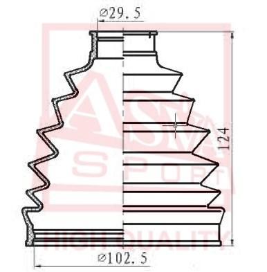 

Пыльник ASVA asbtt52