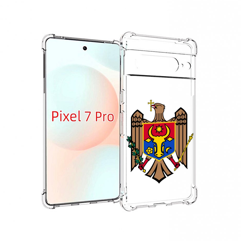 

Чехол Mypads Герб-Молдовы Для Google Pixel 7 Pro, Прозрачный, Tocco
