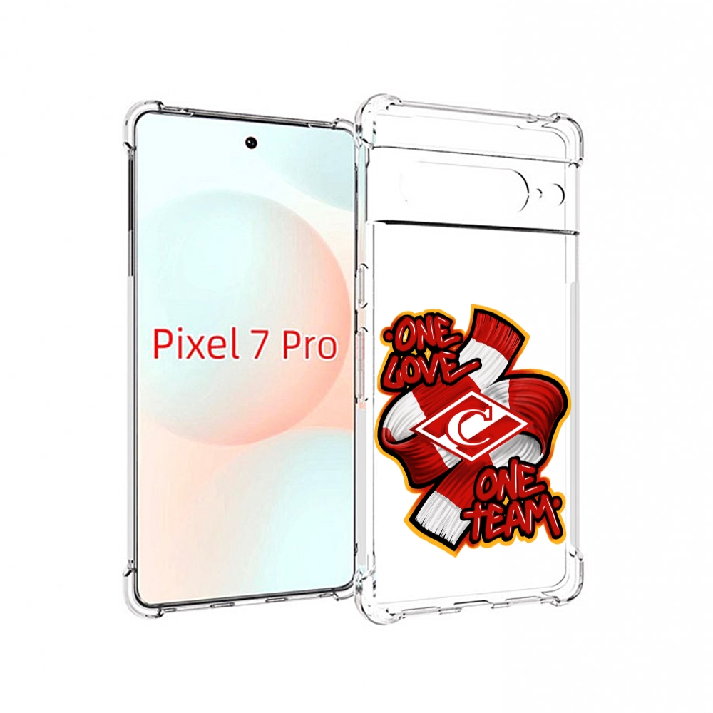 

Чехол Mypads Фк Спарак 1 Любовь Для Google Pixel 7 Pro, Прозрачный, Tocco