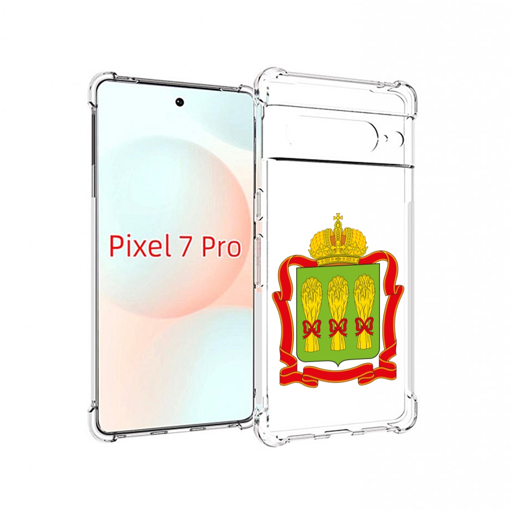 

Чехол Mypads Герб-Пензенская-Область Для Google Pixel 7 Pro, Прозрачный, Tocco