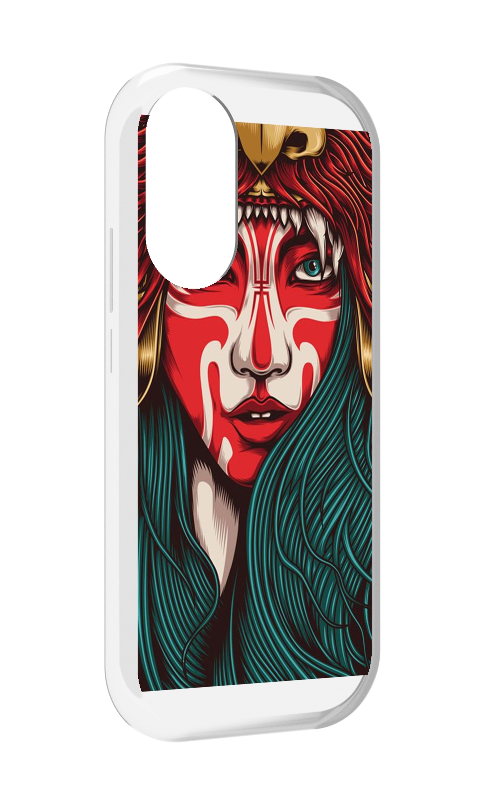 

Чехол MyPads девушка-в-маскировке для Honor X7, Прозрачный, Tocco