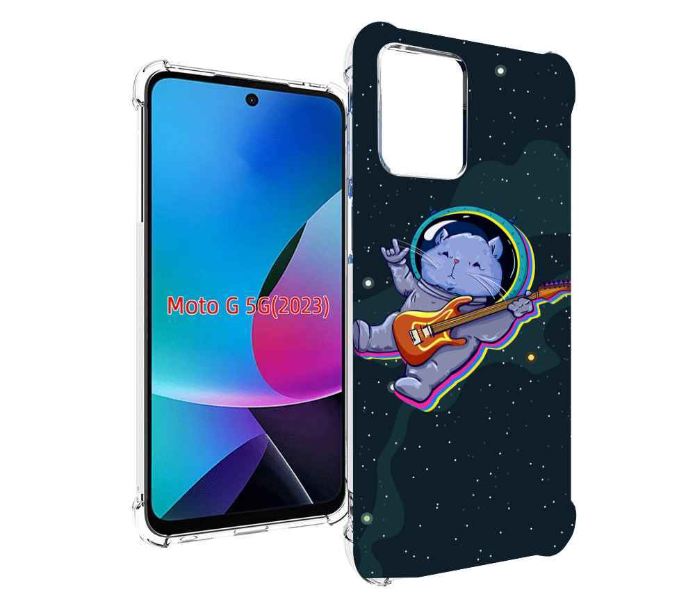 

Чехол MyPads крутой-хомяк-в-космосе для MOTO G 5G 2023, Tocco
