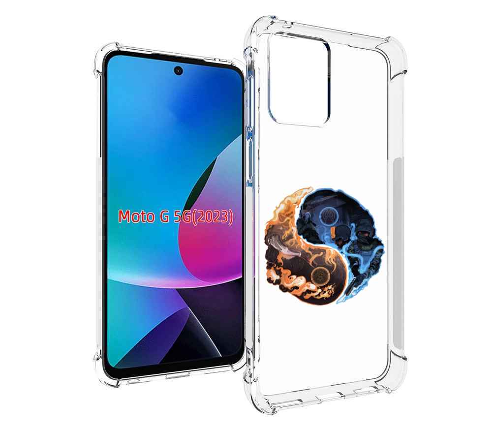 

Чехол MyPads кс-го-инь-янь для MOTO G 5G 2023, Tocco