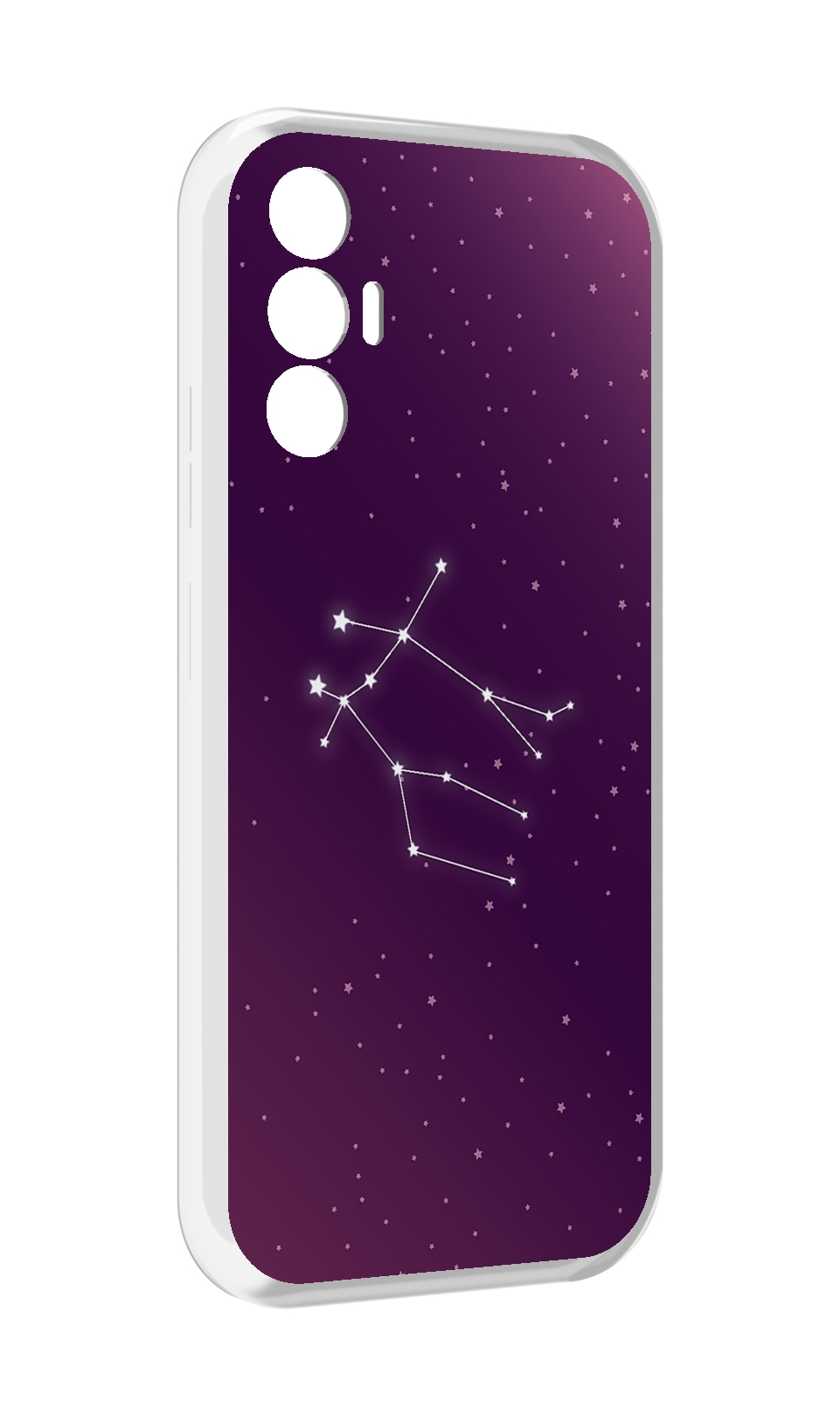 

Чехол MyPads знак-зодиака-близнецы-4 для Tecno Pova 3, Прозрачный, Tocco