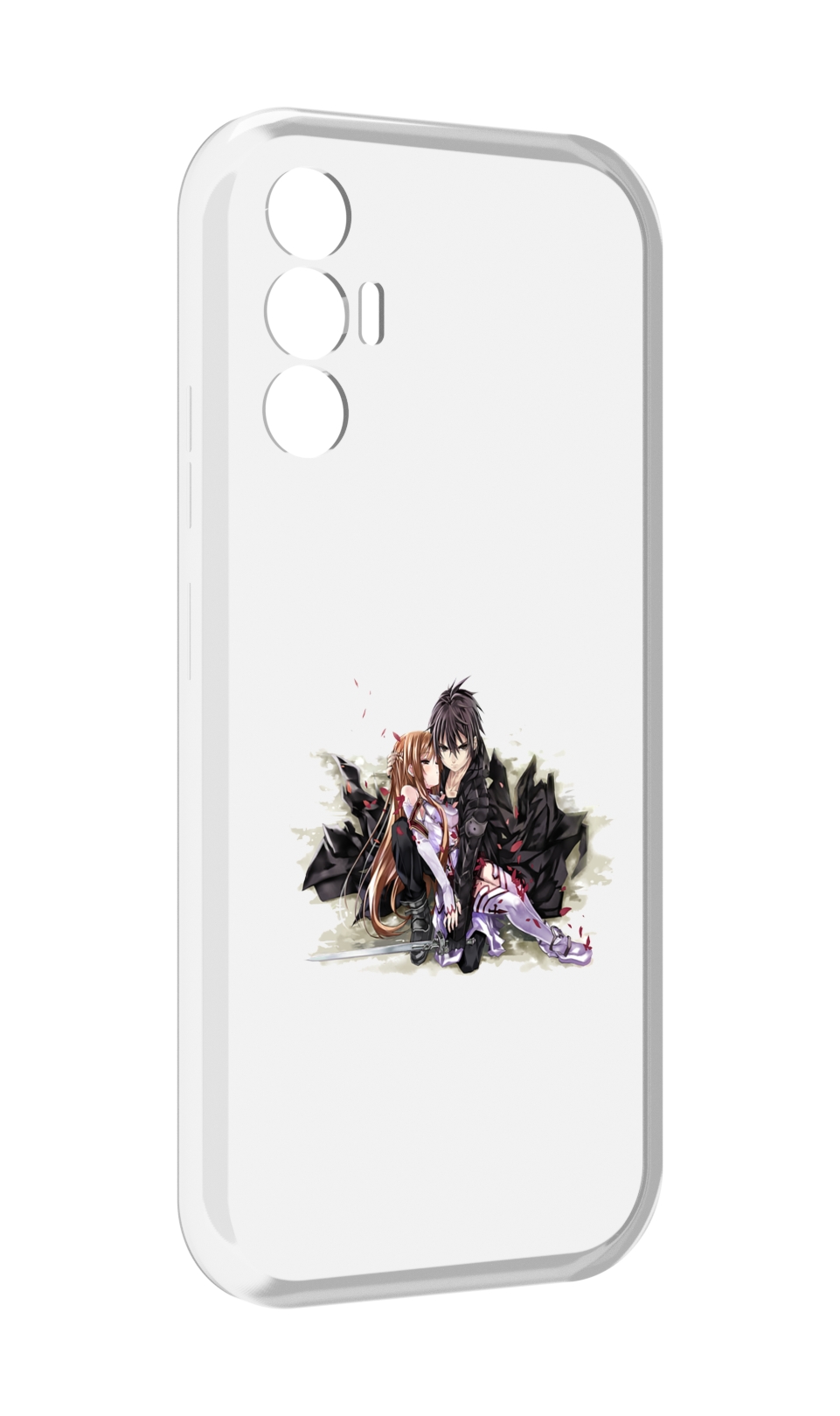 

Чехол MyPads аниме асуна для Tecno Pova 3, Прозрачный, Tocco