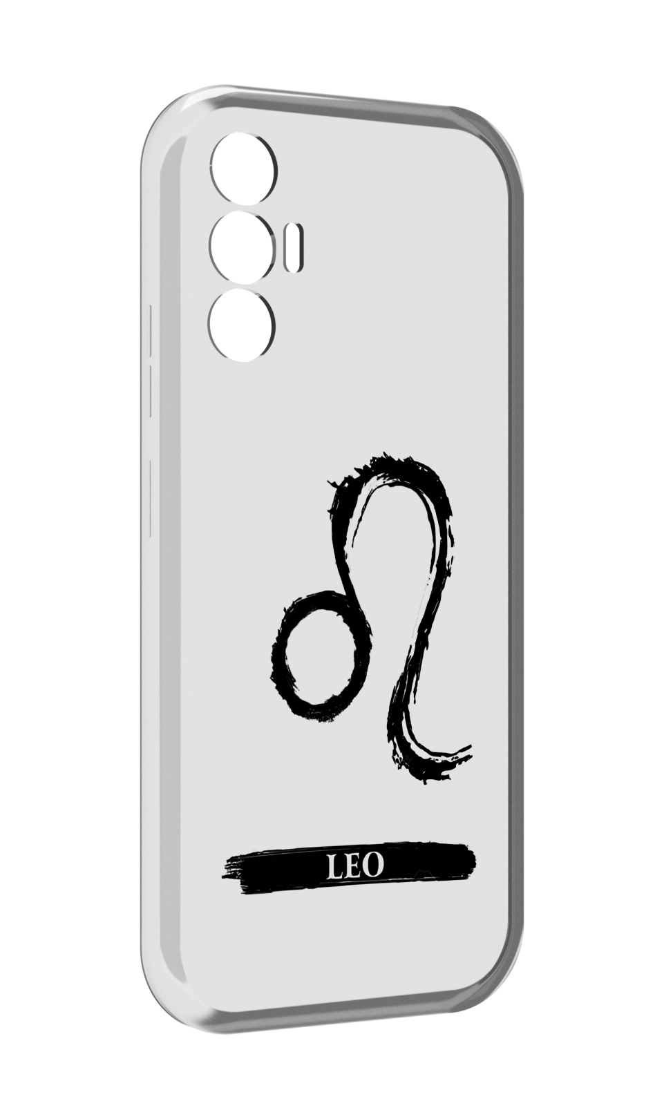 

Чехол MyPads знак-зодиака-лев-7 для Tecno Pova 3, Прозрачный, Tocco