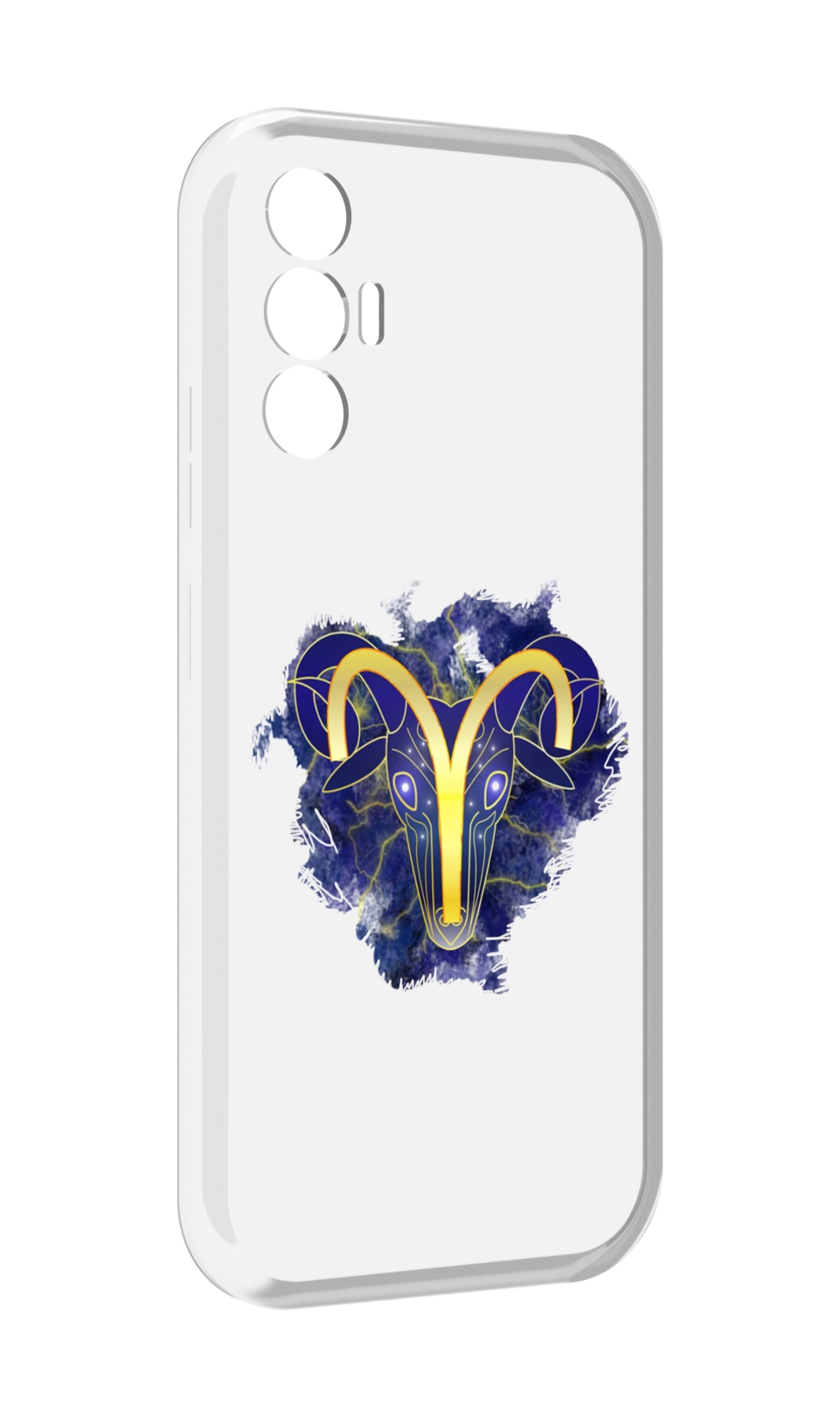 Чехол MyPads знак-зодиака-овен-8 для Tecno Pova 3