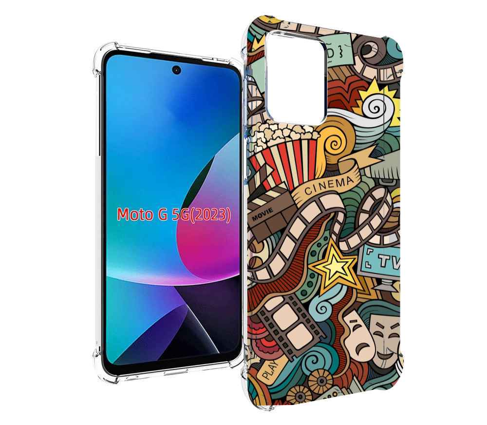 

Чехол MyPads любимое кино для MOTO G 5G 2023, Tocco